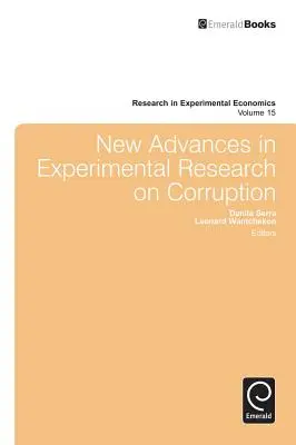 Noi progrese în cercetarea experimentală asupra corupției - New Advances in Experimental Research on Corruption