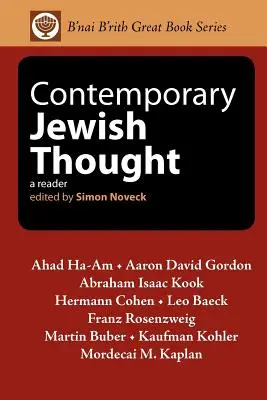 Gândirea evreiască contemporană: Un cititor - Contemporary Jewish Thought: A Reader