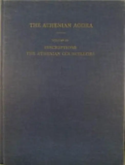 Inscripții: consilierii atenieni - Inscriptions: the Athenian Councillors