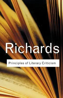 Principii de critică literară - Principles of Literary Criticism