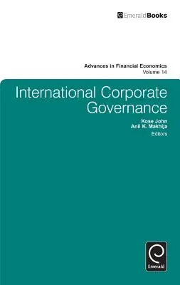 Guvernanța corporativă internațională - International Corporate Governance