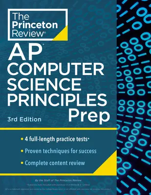Princeton Review AP Computer Science Principles Prep, ediția a 3-a: 4 teste practice + revizuire completă a conținutului + strategii și tehnici - Princeton Review AP Computer Science Principles Prep, 3rd Edition: 4 Practice Tests + Complete Content Review + Strategies & Techniques