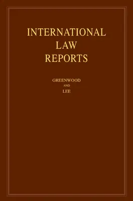 Rapoarte de drept internațional: Volumul 201 - International Law Reports: Volume 201