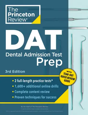 Princeton Review DAT Prep, Ediția a 3-a - Princeton Review DAT Prep, 3rd Edition