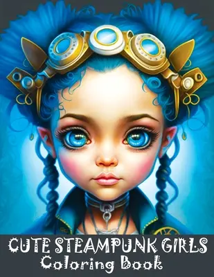 Cute Steampunk Girls Coloring Book: Adorabile Steampunk Girls Grayscale Coloring Book featuring the Beautiful Faces of Young Ladies - Cute Steampunk Girls Coloring Book: Adorable Steampunk Girls Grayscale Coloring Book Featuring the Beautiful Faces of Young Ladies