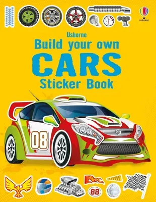 Cartea de autocolante Construiește-ți propriile mașini - Build Your Own Cars Sticker Book