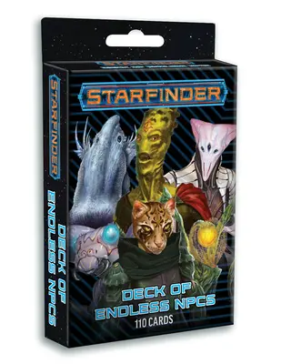 Starfinder Deck de Npcs fără sfârșit - Starfinder Deck of Endless Npcs