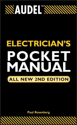 Manual de buzunar al electricianului Audel - Audel Electrician's Pocket Manual