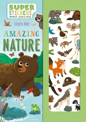 Amazing Nature: Autocolant reutilizabil și carte de activități - Amazing Nature: Reusable Sticker & Activity Book