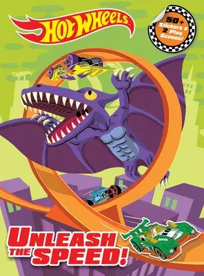 Hot Wheels: Dezlănțuie viteza!: Panorama Sticker Book - Hot Wheels: Unleash the Speed!: Panorama Sticker Book