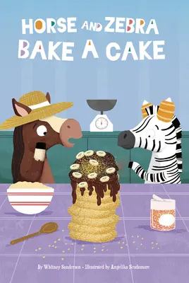 Calul și Zebra fac un tort - Horse and Zebra Bake a Cake