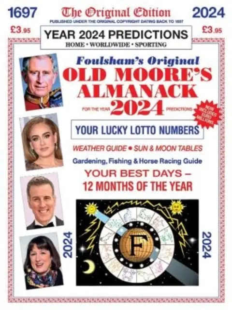 Almanahul lui Old Moore 2024 - Old Moore's Almanac 2024