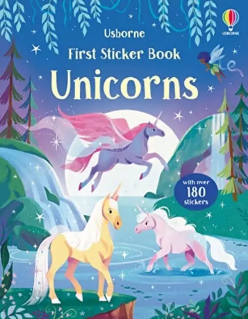 Prima carte de autocolante Unicorns - First Sticker Book Unicorns