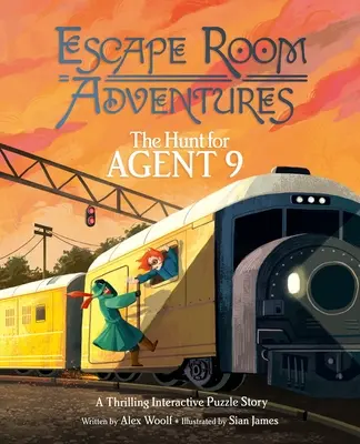 Escape Room Adventures: Vânătoarea agentului 9: O captivantă poveste puzzle interactivă - Escape Room Adventures: The Hunt for Agent 9: A Thrilling Interactive Puzzle Story