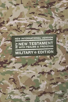 Niv, Noul Testament cu Psalmi și Proverbe, Ediție militară, Compact, Carte broșată, Camo militar, Comfort Print - Niv, New Testament with Psalms and Proverbs, Military Edition, Compact, Paperback, Military Camo, Comfort Print