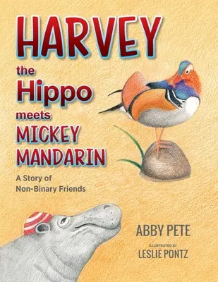 Harvey hipopotamul îl întâlnește pe Mickey Mandarin: O poveste a prietenilor non-binari - Harvey the Hippo Meets Mickey Mandarin: A Story of Non-Binary Friends