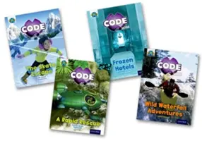 Project X CODE Extra: Orange Book Band, Oxford Level 6: Fiendish Falls and Big Freeze, pachet mixt de 4 - Project X CODE Extra: Orange Book Band, Oxford Level 6: Fiendish Falls and Big Freeze, Mixed Pack of 4