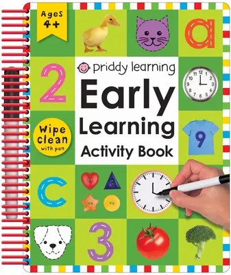 Wipe Clean: Carte de activități de învățare timpurie [Cu 2 stilouri ștergabile] - Wipe Clean: Early Learning Activity Book [With 2 Wipe-Clean Pens]