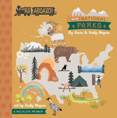 Toate la bord! Mai multe parcuri naționale: O introducere în viața sălbatică - All Aboard! More National Parks: A Wildlife Primer