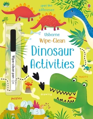 Activități de curățat dinozauri - Wipe-Clean Dinosaur Activities
