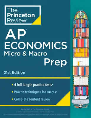 Princeton Review AP Economics Micro & Macro Prep, 21st Edition: 4 teste practice + revizuire completă a conținutului + strategii și tehnici - Princeton Review AP Economics Micro & Macro Prep, 21st Edition: 4 Practice Tests + Complete Content Review + Strategies & Techniques