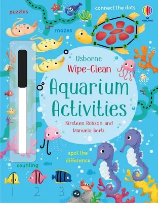 Activități de curățat acvariul - Wipe-Clean Aquarium Activities