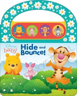 Disney Baby: Hide-And-Bounce! Carte cu sunete - Disney Baby: Hide-And-Bounce! Sound Book