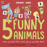 5 animale amuzante - o carte ilustrată despre numărare și legături numerice - 5 Funny Animals - a counting and number bonds picture book