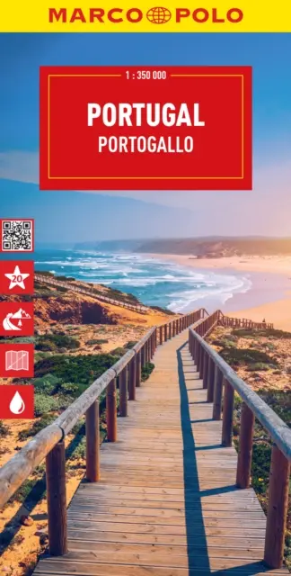 Portugalia Harta Marco Polo - Portugal Marco Polo Map