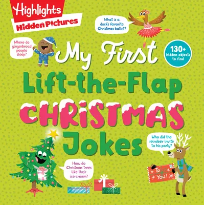 Imagini ascunse Primele mele glume de Crăciun de ridicat cu clapeta - Hidden Pictures My First Lift-The-Flap Christmas Jokes