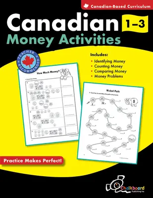 Activități cu bani canadieni Gradele 1-3 - Canadian Money Activities Grades 1-3