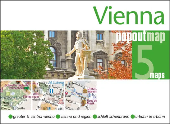 Harta Popout Viena - Vienna Popout Map