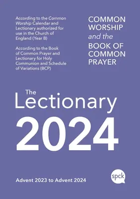Lecționar pentru cultul comun 2024 - Common Worship Lectionary 2024