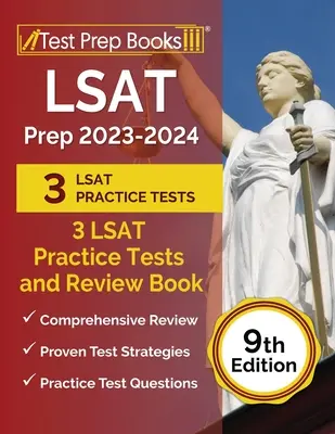 LSAT Prep 2023-2024: 3 teste practice LSAT și carte de revizuire [ediția a 9-a] - LSAT Prep 2023-2024: 3 LSAT Practice Tests and Review Book [9th Edition]