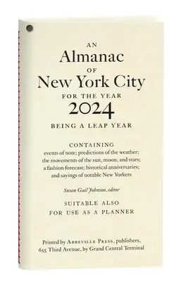 Un almanah al orașului New York pentru anul 2024 - An Almanac of New York City for the Year 2024