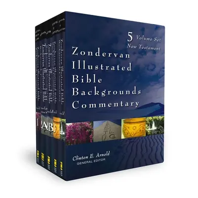Set de comentarii cu fundaluri biblice ilustrate Zondervan - Zondervan Illustrated Bible Backgrounds Commentary Set