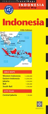 Periplus: Harta țării Indonezia - Periplus: Indonesia Country Map