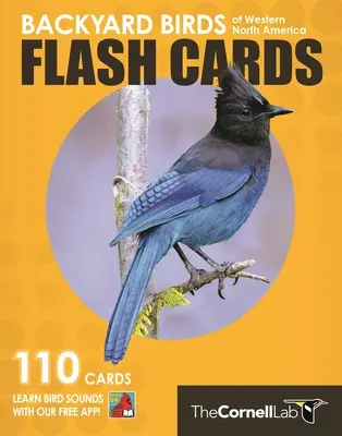 Cărți flash cu păsări de curte - America de Nord de Vest - Backyard Birds Flash Cards - Western North America