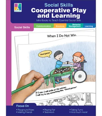 Abilități sociale Mini-carte Cooperative Play and Learning - Social Skills Mini-Books Cooperative Play and Learning