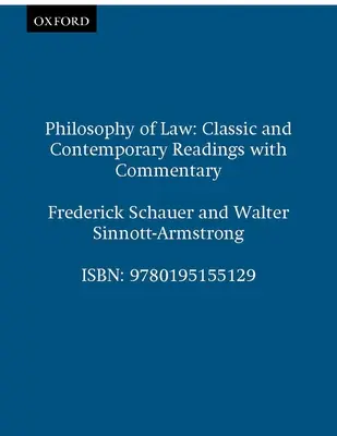 Filosofia dreptului: Lecturi clasice și contemporane cu comentarii - Philosophy of Law: Classic and Contemporary Readings with Commentary