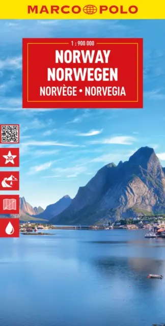 Norvegia Harta Marco Polo - Norway Marco Polo Map