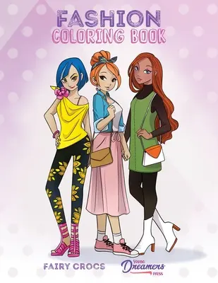 Carte de colorat de modă: Pentru copii de 6-8 ani, 9-12 ani - Fashion Coloring Book: For Kids Ages 6-8, 9-12