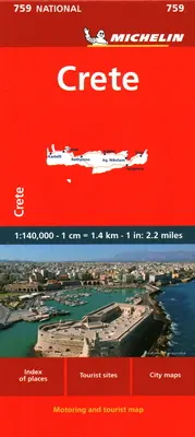 Creta Harta 759 - Crete Map 759