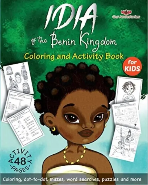 Idia din Regatul Benin Carte de colorat și activități - Idia of the Benin Kingdom Coloring and Activity Book