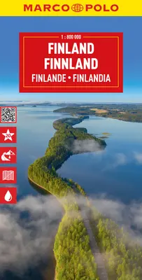 Finlanda Harta Marco Polo - Finland Marco Polo Map