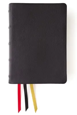 Nkjv, Biblia de referință cu lanț Thompson, piele de capră premium, neagră, Premier Collection, litere negre, margini aurite de artă, imprimare confort - Nkjv, Thompson Chain-Reference Bible, Premium Goatskin Leather, Black, Premier Collection, Black Letter, Art Gilded Edges, Comfort Print