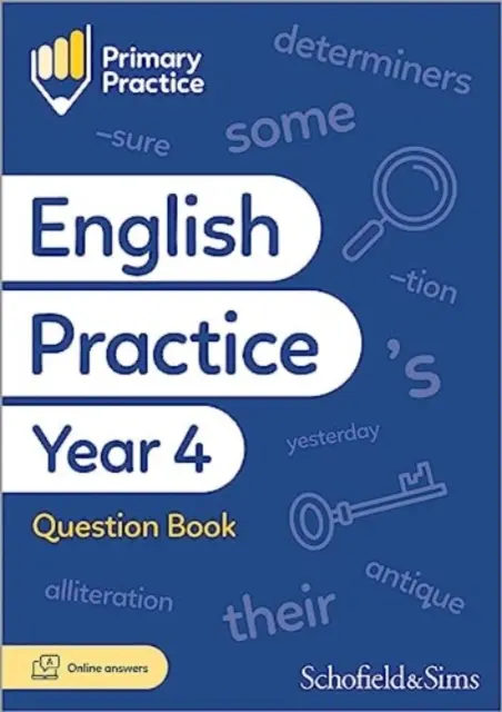 Caiet de întrebări pentru învățarea limbii engleze pentru anul 4, 8-9 ani - Primary Practice English Year 4 Question Book, Ages 8-9