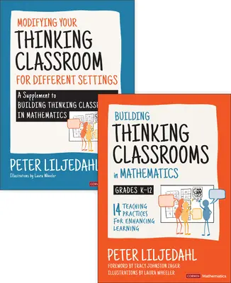 BUNDLE: Liljedahl: Building Thinking Classrooms in Mathematics, Grades K-12 + Liljedahl: Modificarea clasei de gândire pentru diferite contexte - BUNDLE: Liljedahl: Building Thinking Classrooms in Mathematics, Grades K-12 + Liljedahl: Modifying Your Thinking Classroom for Different Settings
