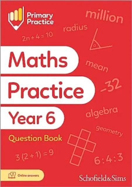 Caiet de întrebări de matematică pentru anul 6, 10-11 ani - Primary Practice Maths Year 6 Question Book, Ages 10-11