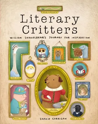 Literary Critters: Călătoria pentru inspirație a lui William Shakesbear - Literary Critters: William Shakesbear's Journey for Inspiration